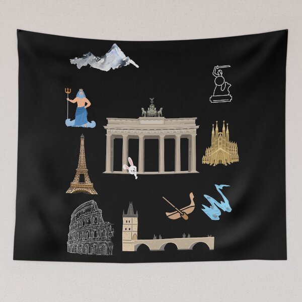 Item preview, Exploring the Charming Cities of Europe designed and sold by Paweł Matysiak.