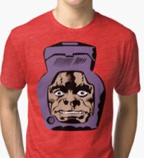 Arnim Zola Chest Face Kirby Tri-blend T-Shirt