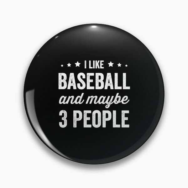 Artikelvorschau, Ich mag Baseball und vielleicht 3 Leute Baseball-Liebhaber entworfen und verkauft von RareBunny.