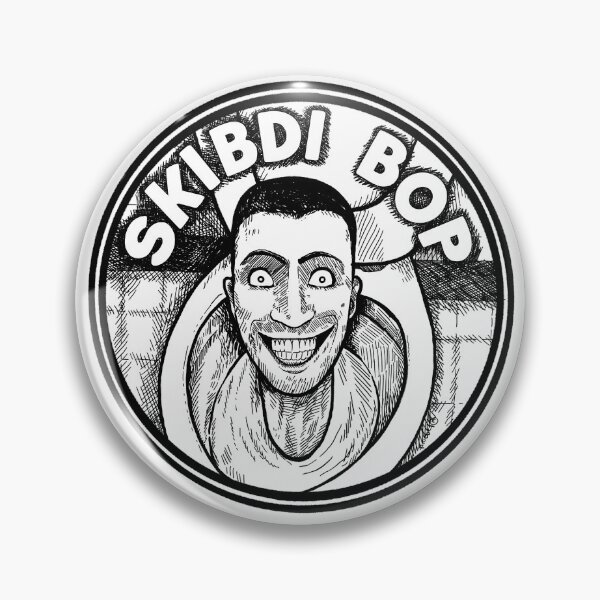 Item preview, Skibidi Bop - Black Sketch designed and sold by FunnehGacha.