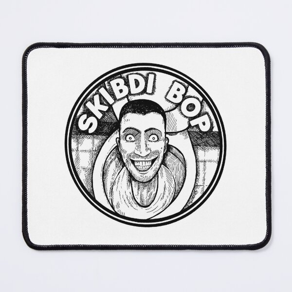 Item preview, Skibidi Bop - Black Sketch designed and sold by FunnehGacha.