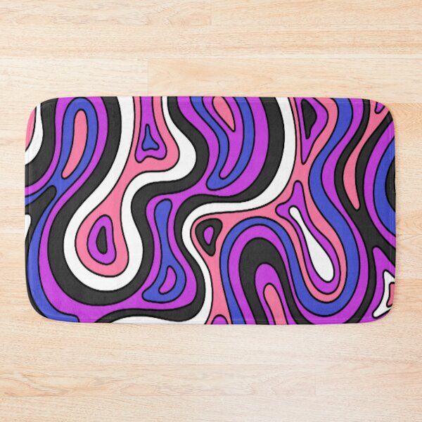 Item preview, Genderfluid Pride Trippy Swirls designed and sold by everything4eva.