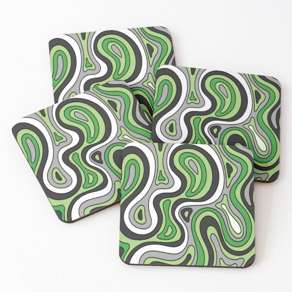 Item preview, Aromantic Pride Trippy Swirls designed and sold by everything4eva.