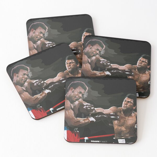 Item preview, Foreman vs Ali Drawing designed and sold by DrawnByMatt.