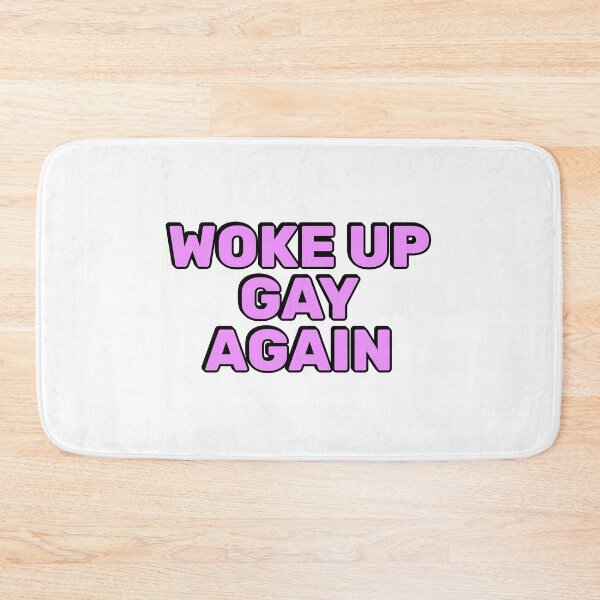 Item preview, Woke up gay again - LGBTQ Pride designed and sold by Inspirationmotivation.