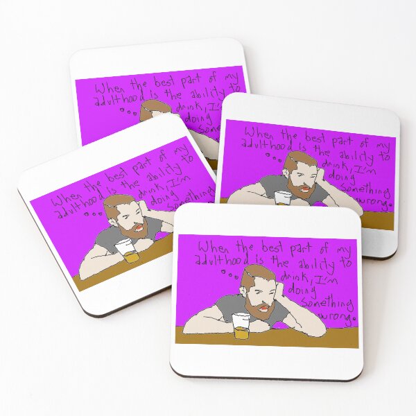 Item preview, Adulthood Blues: Bar Bumblings of a Regretful Man - Silly Comic designed and sold by Ignorant-Artist.