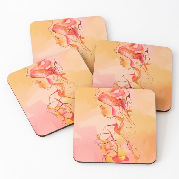 Item preview, abstract silhouette of a woman  designed and sold by aipaint.