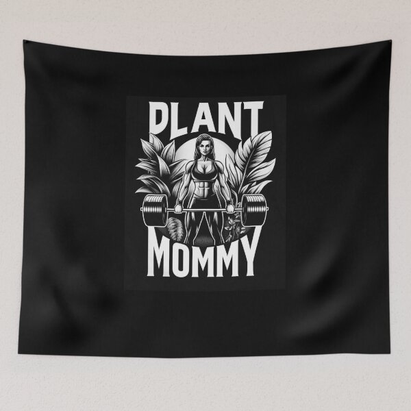 Item preview, Plant Mommy Gym Rat T-Shirt Sticker designed and sold by yourownmagic.