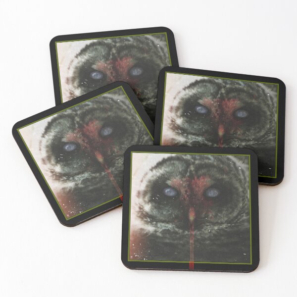 Item preview, Zombie Barred Owl designed and sold by ZombieMac.