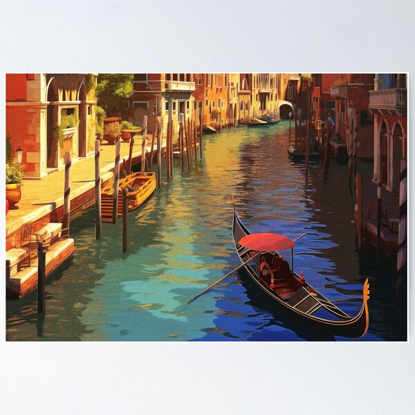 Item preview, Venice Italy Gondola Waterway #23 designed and sold by Anuchartl.