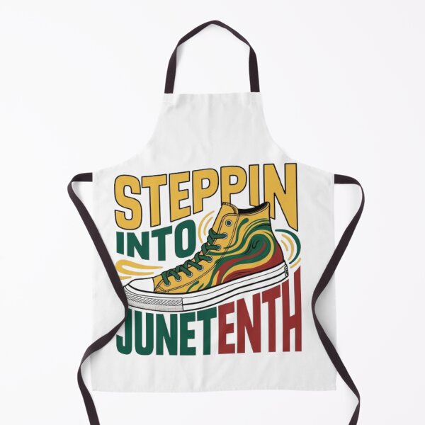 Item preview, Stepping into Juneteenth Afro Woman Black Girls Sneakers Men designed and sold by SztylishDesigns.