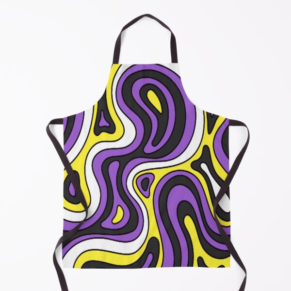 Item preview, Nonbinary Pride Trippy Swirls designed and sold by everything4eva.