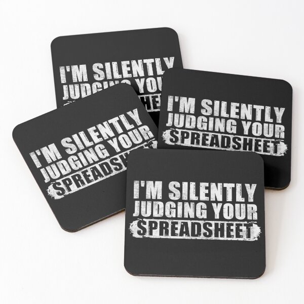 Item preview, Funny Accountant | I'm Silently Judging Your Spreadsheet designed and sold by tmerchtrends.