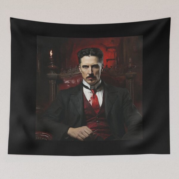 Item preview, nikola tesla vampire designed and sold by sevenmountains.
