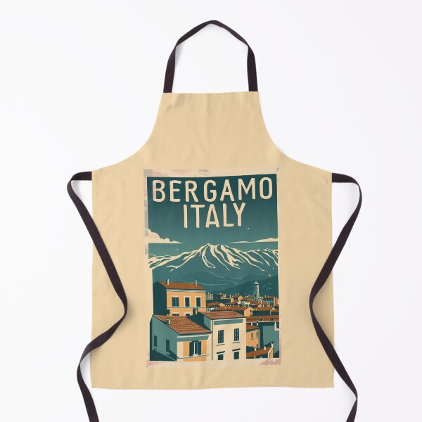 Item preview, A Vintage Travel Illustration of Bergamo - Italy designed and sold by GoodOldVintage.