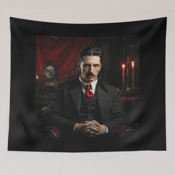Item preview, nikola tesla vampire designed and sold by sevenmountains.