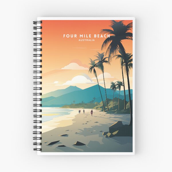 Item preview, Four Mile Beach Australia Coastal Bliss designed and sold by NeuralVibe.
