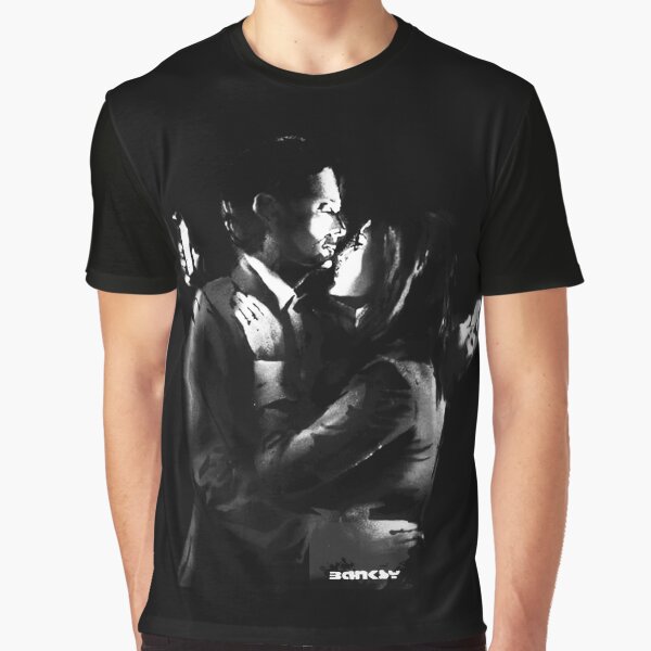 Item preview, Banksy - Lovers designed and sold by URBANZ.