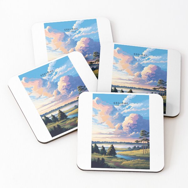 Item preview, Geelong Australia Waterfront Charm designed and sold by NeuralVibe.