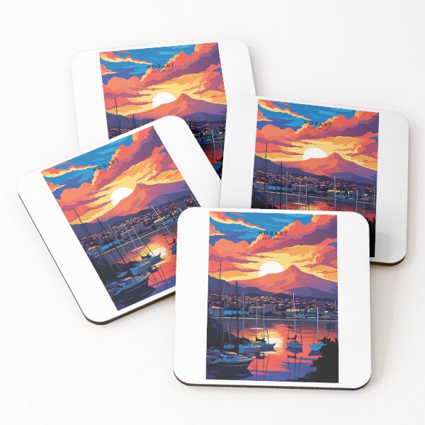 Item preview, Hobart Australia Harbor Haven designed and sold by NeuralVibe.