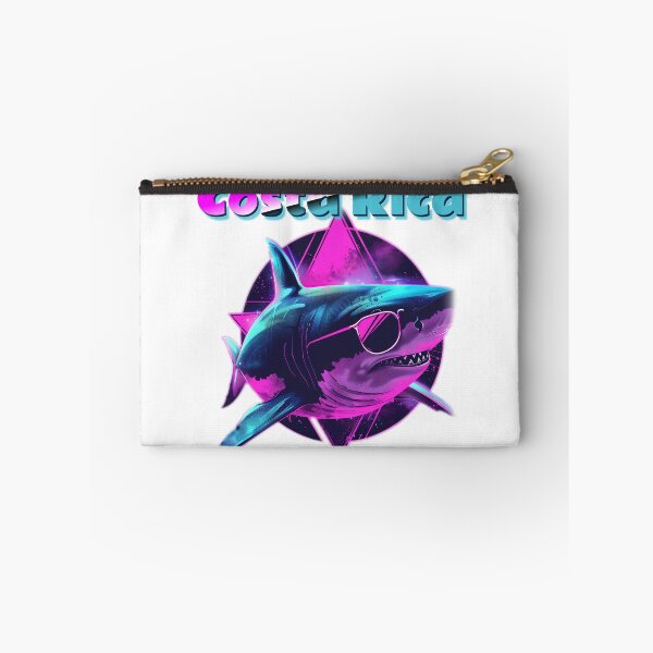 Item preview, Retro Neon Shark Costa Rica  designed and sold by JungleJava.