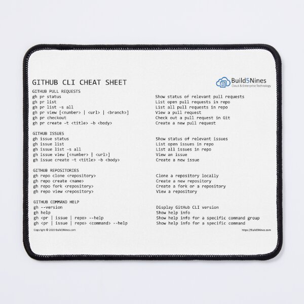 Item preview, GitHub Cheat Sheet designed and sold by Build5Nines.