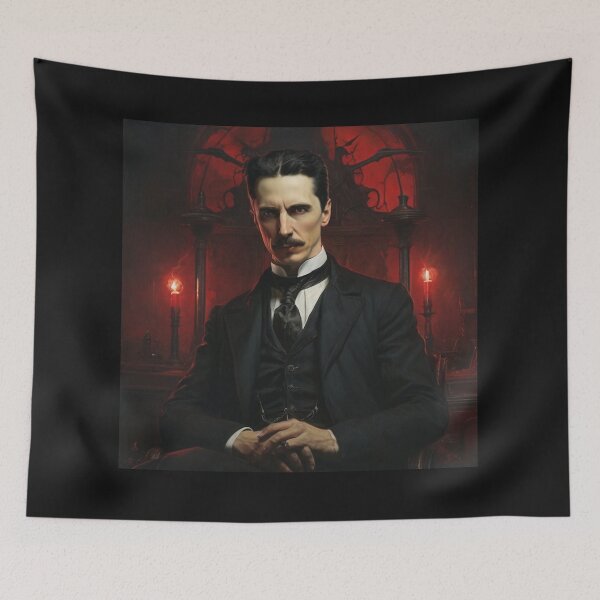 Item preview, nikola tesla vampire designed and sold by sevenmountains.
