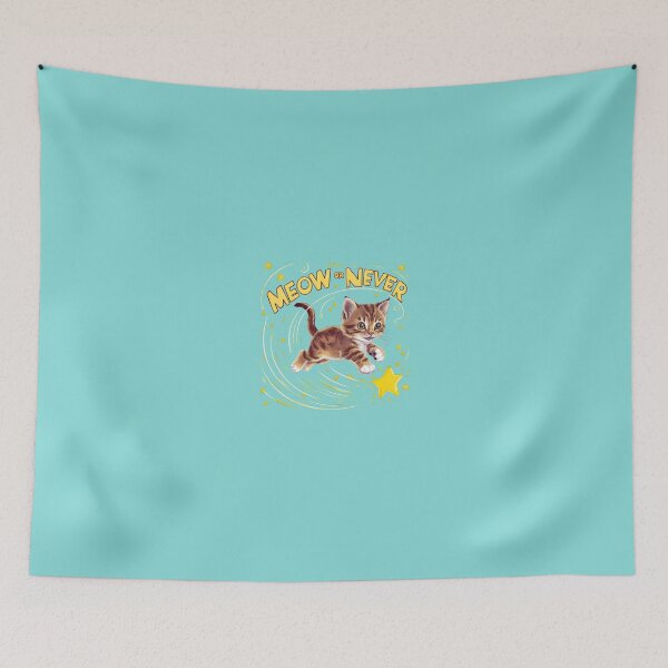 Item preview, Meow or Never - A kitten's call to adventure! designed and sold by Claw Prod Co.