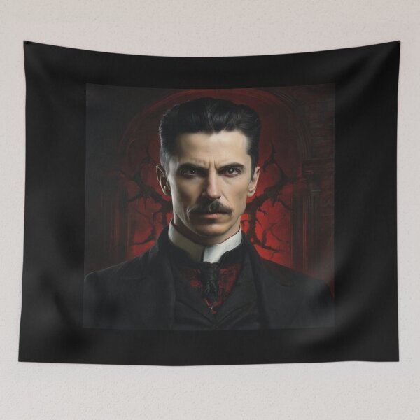 Item preview, nikola tesla vampire designed and sold by sevenmountains.