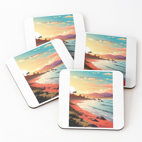 Item preview, Hot Water Beach New Zealand Natural Wonder designed and sold by NeuralVibe.