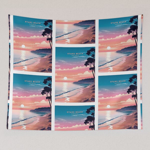 Item preview, Hyams Beach Australia White Sands designed and sold by NeuralVibe.