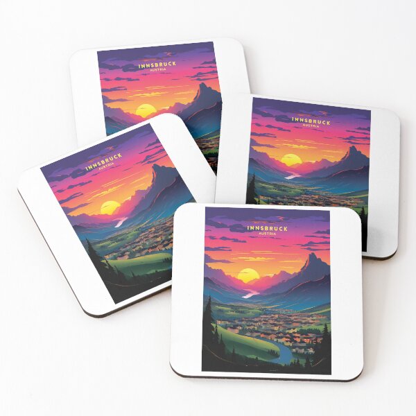 Item preview, Innsbruck Austria Alpine Majesty designed and sold by NeuralVibe.