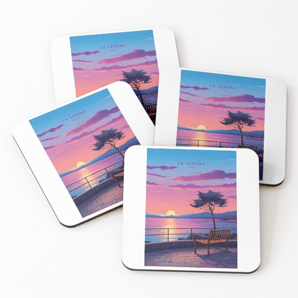 Item preview, La Serena Chile Coastal Bliss designed and sold by NeuralVibe.