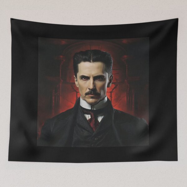 Item preview, nikola tesla vampire designed and sold by sevenmountains.