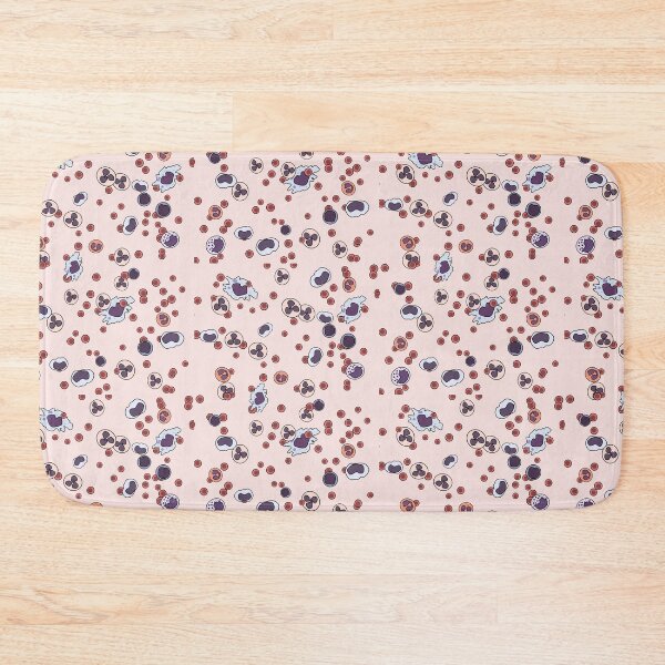 Item preview, Blood smear pattern (Pink) designed and sold by MicroMarket.