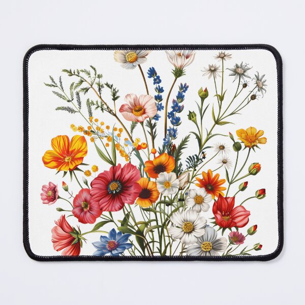 Artikelvorschau, Vintage Wildflower Clipart entworfen und verkauft von MONDOPLY.