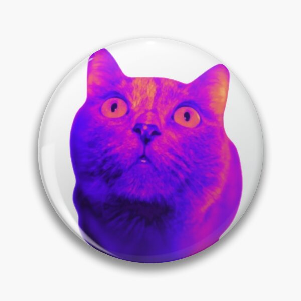 Item preview, trippy kitty cat pink and purple designed and sold by daikon420.