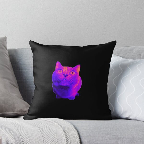 Item preview, trippy kitty cat pink and purple designed and sold by daikon420.