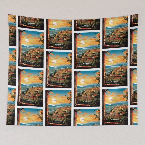 Item preview, Florence Italy Renaissance Charm designed and sold by NeuralVibe.