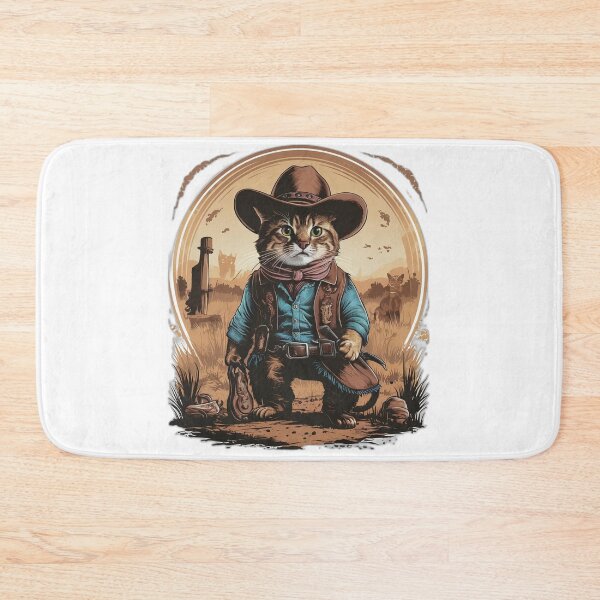 Item preview, Cowboy Cats Photographic Print designed and sold by onicaras.