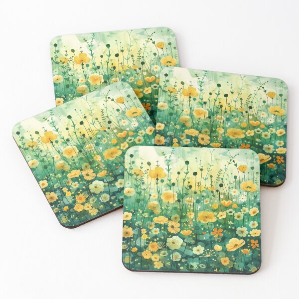 Item preview, Yellow flowers designed and sold by Parn Promsuwan.