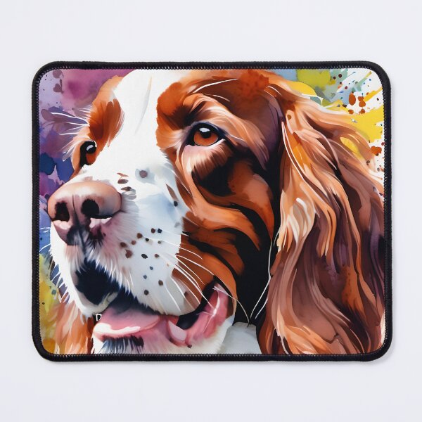 Item preview, Welsh Springer Spaniel - Watercolour-style Dogs designed and sold by Country-Artist.