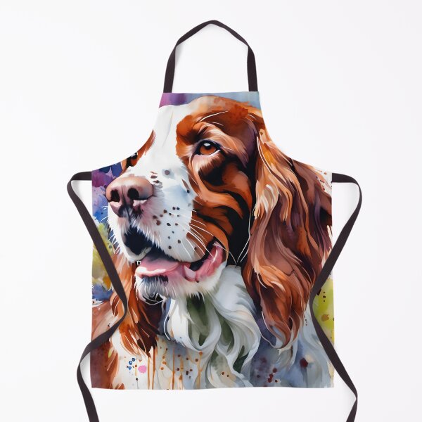 Item preview, Welsh Springer Spaniel - Watercolour-style Dogs designed and sold by Country-Artist.