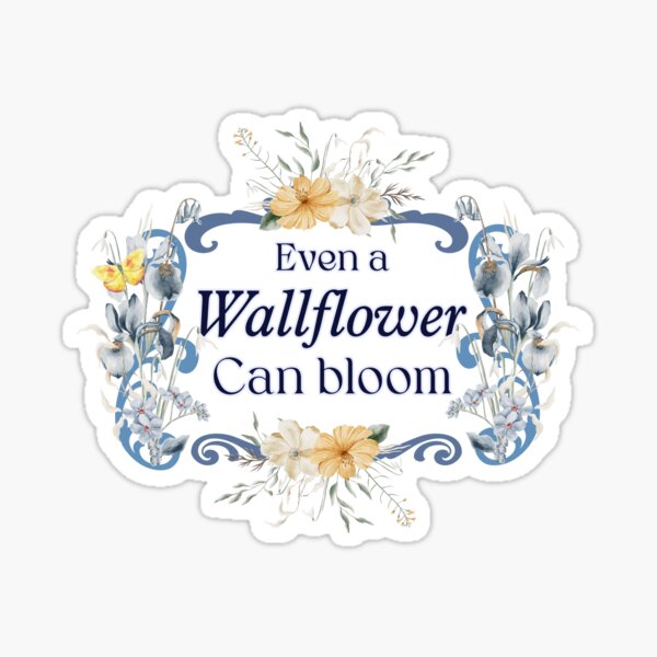 Artikel-Vorschau von Sogar ein Mauerblümchen kann blühen, designt und verkauft von Bookisha.