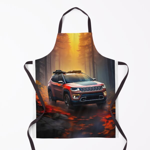 Item preview, Adventure SUV In Autumn Forest designed and sold by RevUpDesign.