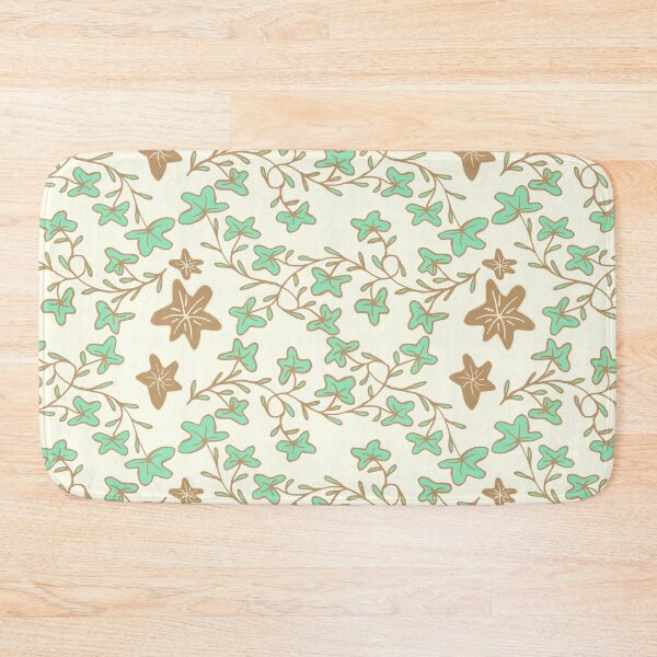 Item preview, Jungle vines - ivory green and brown designed and sold by SerahO.