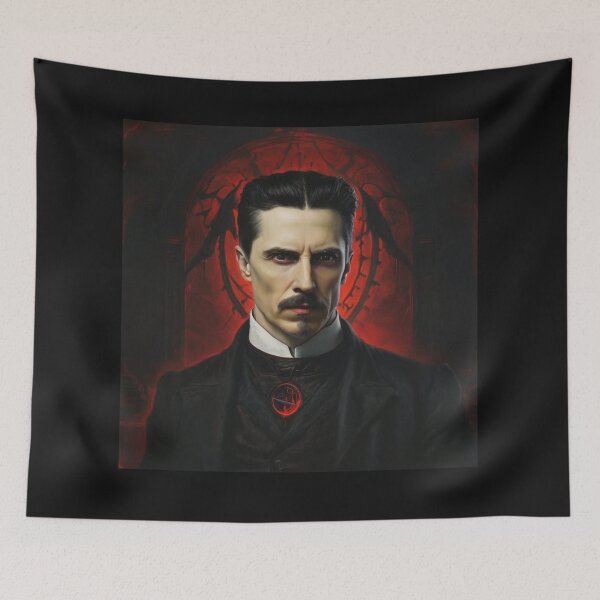 Item preview, nikola tesla vampire designed and sold by sevenmountains.