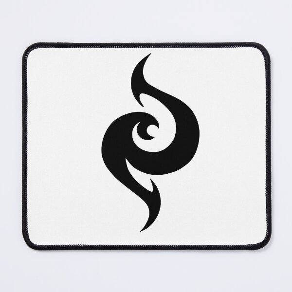 Item preview, Wuthering Waves fusion symbol black designed and sold by Heteyy.