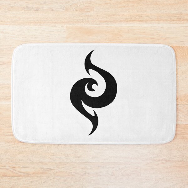Item preview, Wuthering Waves fusion symbol black designed and sold by Heteyy.