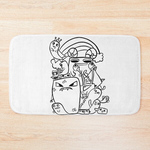Item preview, Doodle art funny and crazy characters lineart designed and sold by Crazy4Graphics.